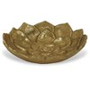 Cheung's Ellis Cast Iron Gold Finish Table Decor - Lotus - Large - 2 of 4
