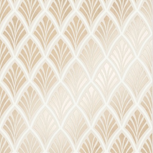 Laura Ashley Florin Gold Wallpaper : Target