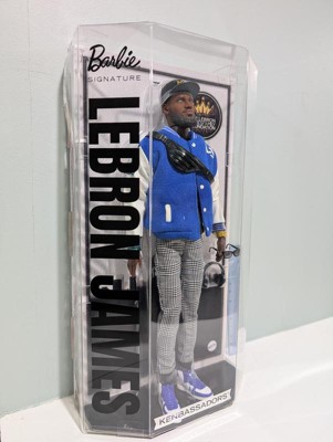 Barbie Signature LeBron James Kenbassadors Doll Collectible with Varsity  Jacket Outfit and Accessories : Target