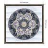 Amanti Art Coastal Mandala I by Yvette St. Amant Canvas Wall Art Print Framed 16 x 16-in. - 4 of 4