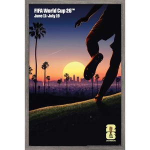 Trends International FIFA World Cup 2026 - Los Angeles Framed Wall Poster Prints - 1 of 4