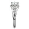 Slickblue Women’s Pave Ring, Stainless Steel, Clear Round CZ, Polished Band, No Plating, Minimalist Design, size 5–10 - 4 of 4