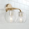 Capital Lighting Dolan 2 - Light Vanity in  Matte Brass - 3 of 4