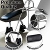 Zone Tech Chrome Headrest Car Hanger – Premium Quality Clothes Holder Travel Vehicle Jacket Suit Coat Hanger with Headrest Restraint Rods - image 2 of 4