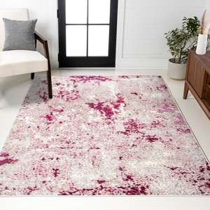 JONATHAN Y Contemporary POP Modern Abstract Vintage Faded Area Rug - 1 of 4
