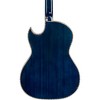 H. Jimenez LBQ4E El Patron Acoustic-Electric Bajo Quinto Transparent Blue - 2 of 4