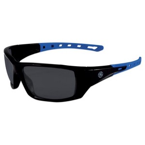 General Electric - 04 Series - Anti-Fog - Impact-Resistant - Safety Glasses - Smoke Lens - Black - 1 of 1