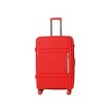 Vynxaria 6-Piece Expandable Hard Shell Luggage Set Rotating Wheels TSA Password Lock Lightweight Unisex - 4 of 4