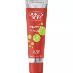 Burt's Bees Tinted Squeezy Lip Balm - Summer Melon - 0.43oz