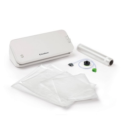 FoodSaver Select Vacuum Sealer with Bags and Roll Oatmilk VS2120