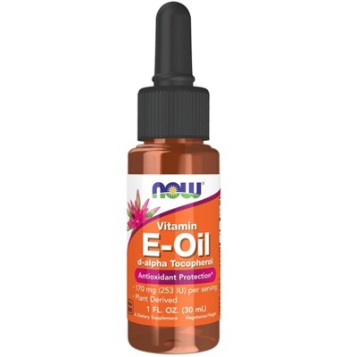 Vitamin E-Oil by Now Foods  -  1 oz Liquid
