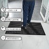 A1HC All Purpose Anti Fatigue Versatile Rubber Floor Non-Slip Drain Holes Commercial Mats Set of 2 - 3 of 4