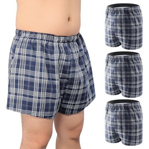 CARER Incontinence Boxer for Mens Bladder Leakage Washable Reusable - Medium Absorbency 3pk - 1 of 4