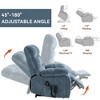 Dual Motor Infinite Position Large Power Lift Recliner Chair with Heat, 8-Point Massage, and Medium-Firm Heavy-Duty Design - 4 of 4