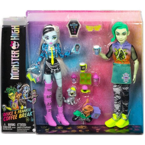 Monster High Deuce + Frankie Coffee Break Dolls : Target