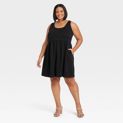 women's plus size babydoll dresses