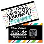 Big Dot of Happiness Still Got Class - High School Reunion Party Game Scratch Off Dare Cards - 22 Count