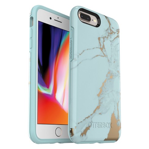 OtterBox Apple IPhone 8 Plus/7 Plus Symmetry Case - Teal Marble