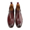 Gino Vitale | Men's Handcrafted Genuine Leather Chelsea Brogue Dress Boot - 2 of 3