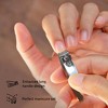 Nail Care Essentials Kit: Premium Nail Clippers, Stainless Steel Scissors, and Portable Electric Nail Trimmer & Filer - 3 of 4