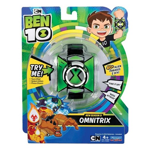 Cartoon Network Ben10 Season 3 Electronic Omnitrix Role Play Wrist Watch :  Target