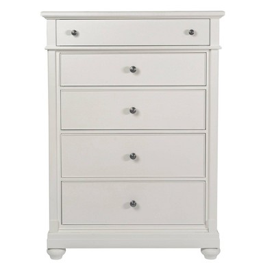 target white chest of drawers