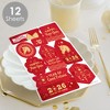 Big Dot of Happiness Lunar New Year - 2026 Year of the Horse Party Favor Sticker Set - 12 Sheets - 120 Stickers - 2 of 4