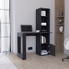 NicBex Computer Desk Home Ofiice Desk with Bookcase&Cabinet,Study Writing Desk for Home&Company,Home Workstation - 4 of 4