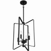 Craftmade Lighting Shayna 4 - Light Chandelier in  Flat Black - 2 of 4