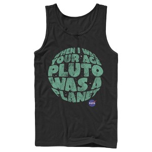 Men's NASA Pluto Was A Planet Tank Top - 1 of 4