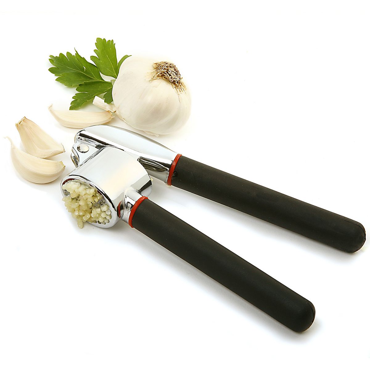Norpro Grip-EZ Garlic Press, Silver - thumbnail 2