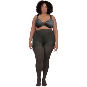 Compression Pantyhose for Women, Plus Size Pantyhose for Curvy Women, Extra Support, Breathable Women's Stockings - 1 of 4