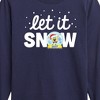 Boys' - SpongeBob SquarePants - Let It Snow Long Sleeve Graphic T-Shirt - 2 of 4