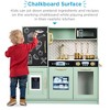 Best Choice Products Pretend Play Kitchen Wooden Toy Set for Kids w/ Telephone, Utensils, Oven, Microwave - 2 of 4
