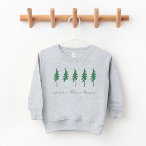 The Juniper Shop Save The Trees Toddler Graphic Sweatshirt - 1 of 2
