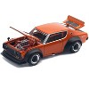 Skyline GT-R V8 Drift "Kenmeri" RHD (Right Hand Drive) Orange Metallic 1/64 Diecast Model Car by Pop Race - 2 of 4