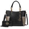 MKF Collection Merlina Faux Crocodile-Embossed Women’s Tote Bag & matching Wallet by Mia K - 2 of 4