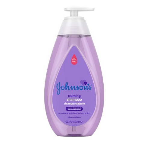 Johnson s Calming Baby Shampoo Soothing Natural Calm Scent Hypoallergenic 20.3 Fl Oz Target