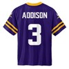 NFL Minnesota Vikings Boys' Short Sleeve Jordan Addison Jersey - image 3 of 3