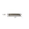 HomeRoots Bronze Narrow Rectangular Tray - 2 of 4