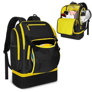 Generic Volleyball Bag with External Ball Holder, Volleyball Backpack with Separate Shoe Space - 1 of 4