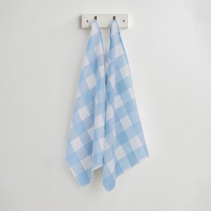 Solino Home Linen Buffalo Check Kitchen Towels - 1 of 4