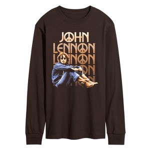 Men's - John Lennon - Vintage Look Long Sleeve Graphic T-Shirt - 1 of 2