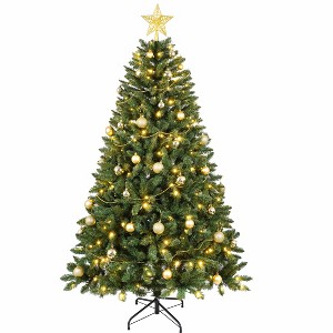 Racxily 6ft/7ft Festive Christmas Tree - 1 of 4