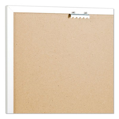 Silver Aluminum Frame Magnetic Dry Erase Whiteboard, 20" x 16"