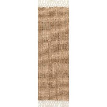 Hand Woven Raleigh White Rug - nuLOOM