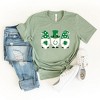 Simply Sage Market Women's St. Patrick's Gnomes Short Sleeve Graphic Tee - 3 of 4