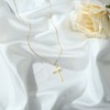 Turandoss 14k Gold Cross Necklace for Women Girls - Gold Jewelry for Women Trendy, Back School Stuff for Teen Girls, Adjustable - 4 of 4