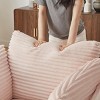 Oversized Corduroy Upholstered Chaise Lounge Sofa Chair, Comfy Sleeper Recliner with Thick Cushion for Living Room or Bedroom-The Pop Home - 4 of 4