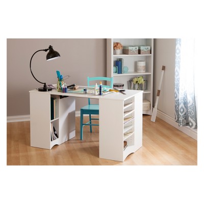 Pure White Adjustable 4-Shelf Wooden Bookcase